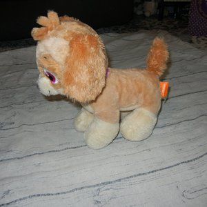 Build A Bear Nickelodeon Paw Patrol Skye 12" Plush Talking Soundsl Dog/Puppy